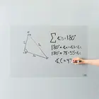 Прозрачная пленка для письма 50 см x 300 см для школы и офиса, портативная клейкая доска высокого качества