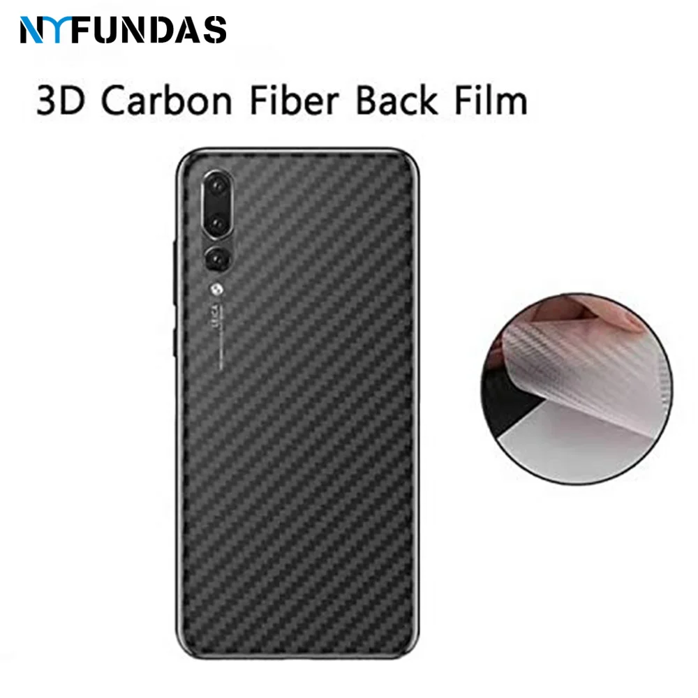 3D защитная пленка из углеродного волокна для Huawei Mate 30 20 P30 P20 pro lite X задняя крышка