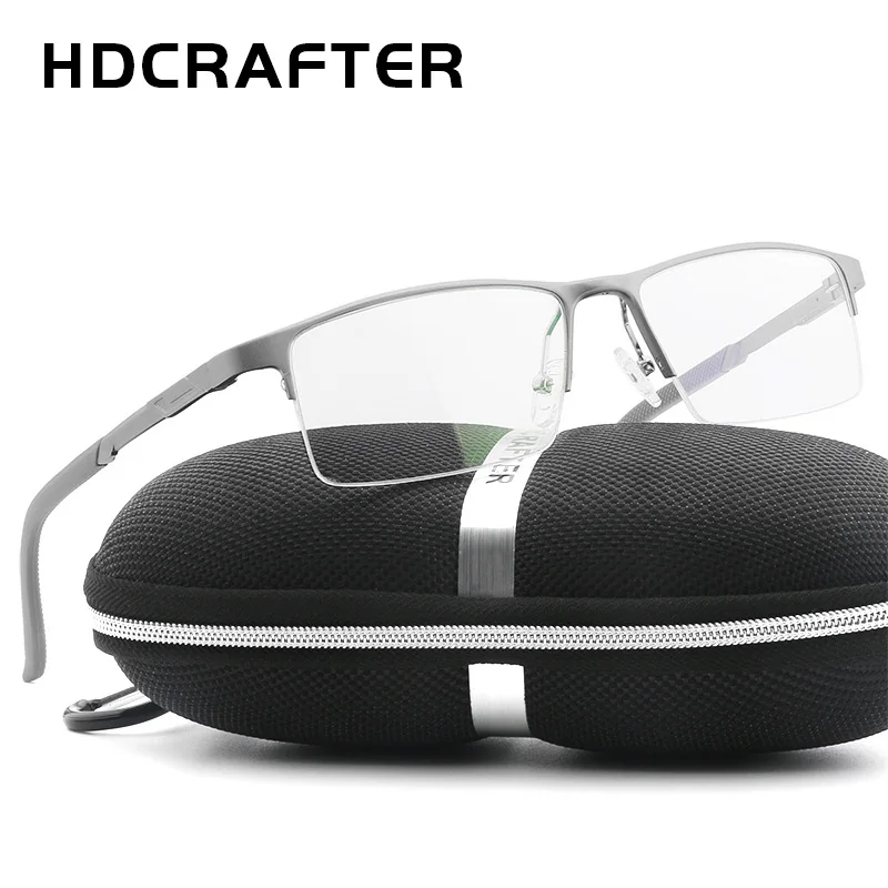 HDCRAFTER анти голубой свет очки для мужчин рамки для женщин винтажные оптические прозрачные мужские женские очки по рецепту Lunette Lumiere UV40
