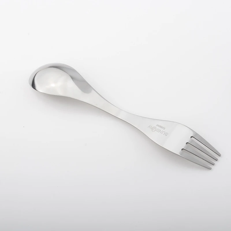 OBR ложка из нержавеющей стали Spork вилка столовые приборы посуда комбинированные