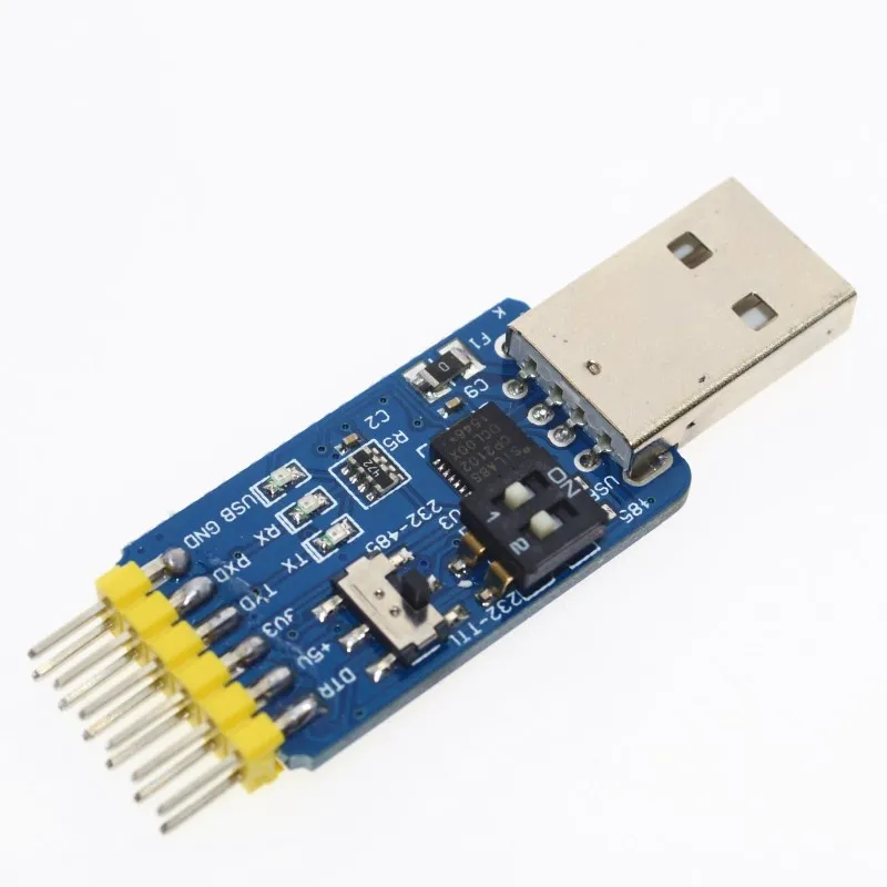 Многофункциональный серийный модуль 6 в 1 CP2102 USB для TTL 485 232 Huzhuan 3 В/5 В | Электронные