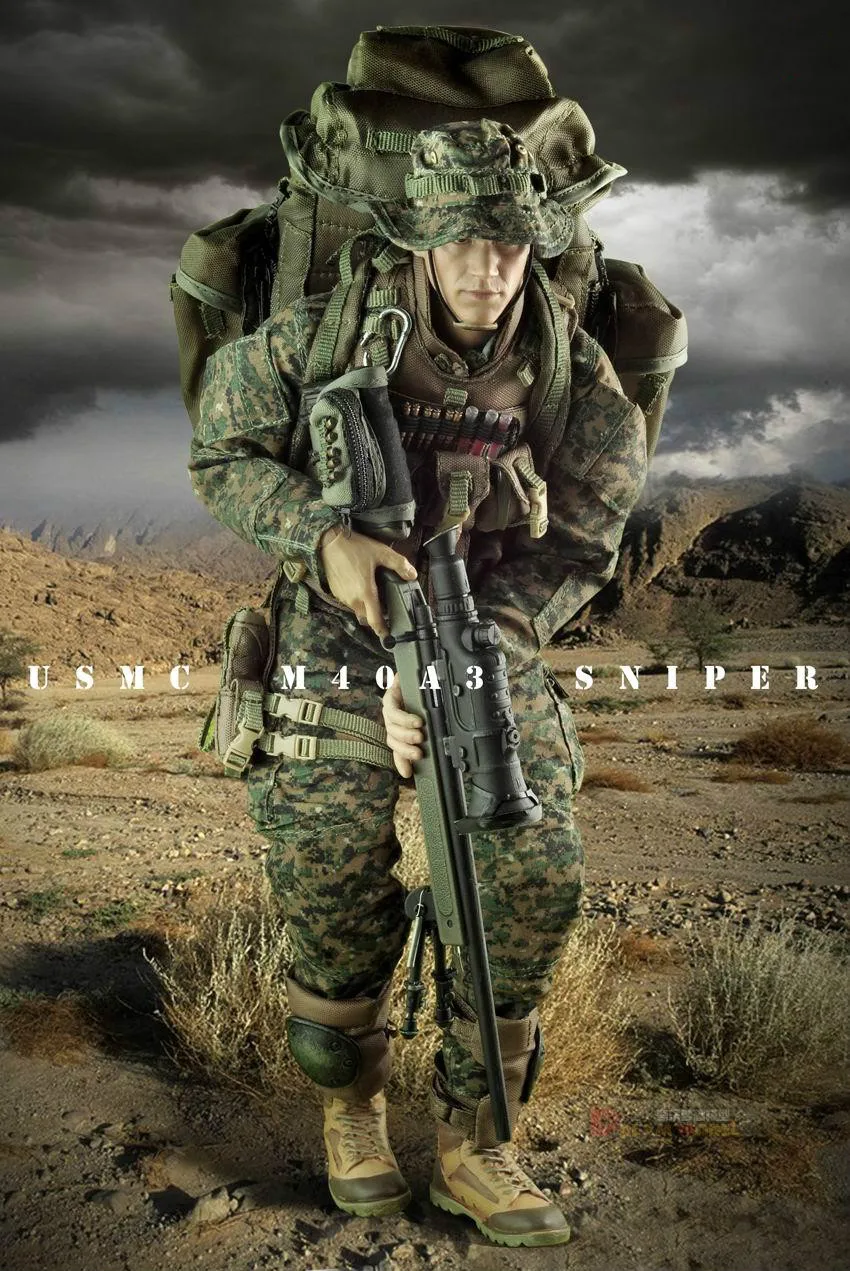 VERYHOT VH 1014-C 1/6 M40A3 набор снайперов для 12 дюймов Фигурка DIY