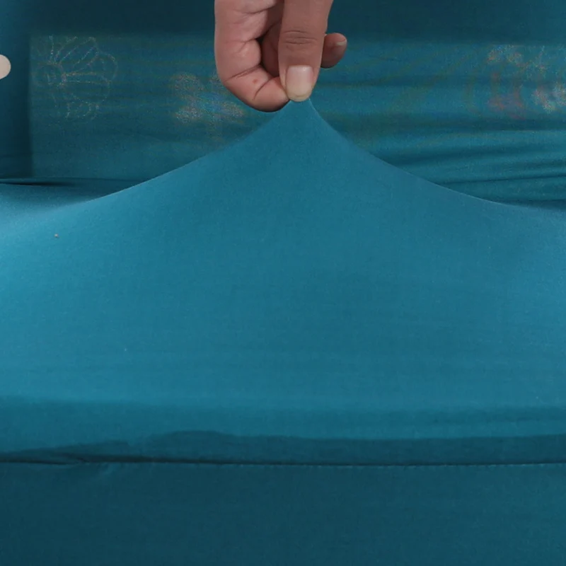 Эластичный полиэстеровый чехол для кресла дома с принтом Декор обеденный