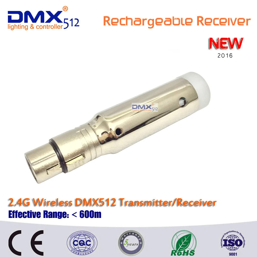 DHL Бесплатная доставка 2 4G wifi беспроводной DMX512 приемник dmx512 консоль светодиодный