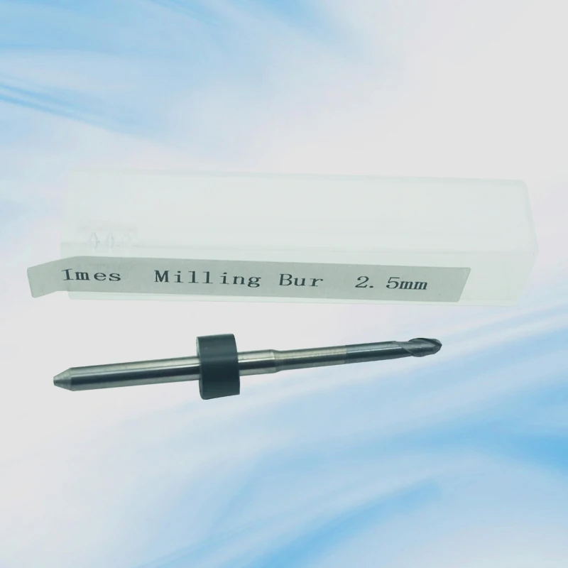 

5pcs Imes Icore DLC Coated L48mm Zirconia Milling Burs/ 3mm Shank Dental Lab Material