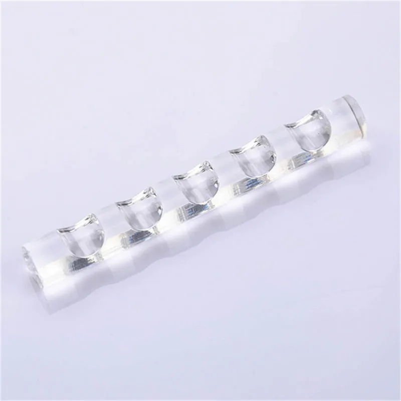 Прозрачная зеркальная подставка для инструментов акриловых УФ гелевых щеток