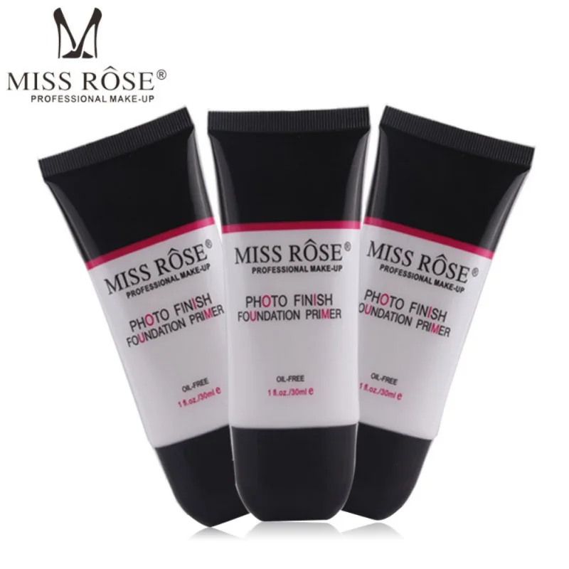 Увлажняющая база для лица MISS ROSE брендовый прозрачный праймер сглаживания пор