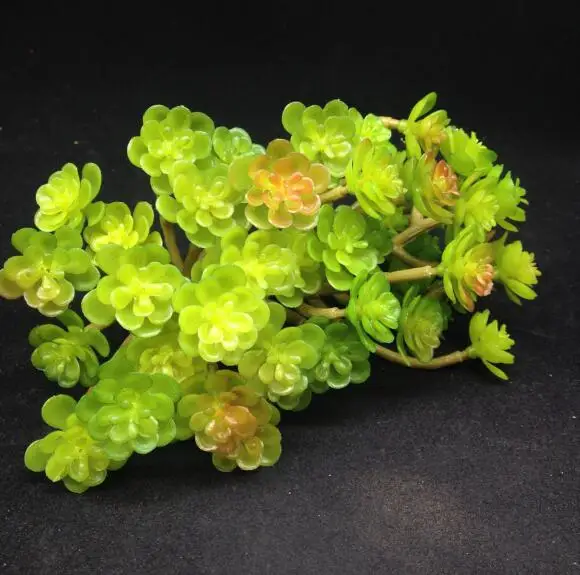 Искусственные зеленые суккуленты искусственное растение миниатюрный