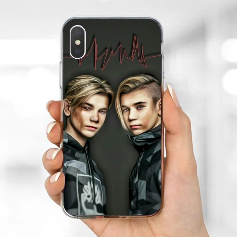 NEW Marcus& Martinus soft silicone TPU Phone Case For iphone X XS Max XR 5 5S SE 6 6SPlus 7 7Plus 8 8Plus 11Pro MAX Soft Case