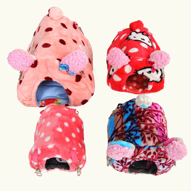 Милый маленький животное кролик хомяк дом кровать для крыс белок морская свинка