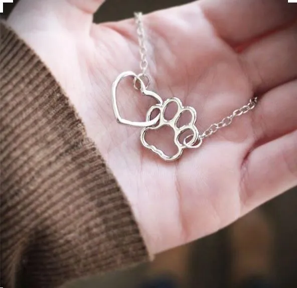 1 шт. ожерелье собачьи лапы|paw print|women pendantpaw necklace |