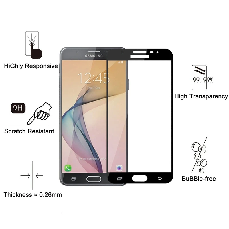 3D полностью закрывающая Защитная Стекло на J4 закаленное Стекло для samsung J4 J6 A6 плюс J5 J3 Экран протектор A7