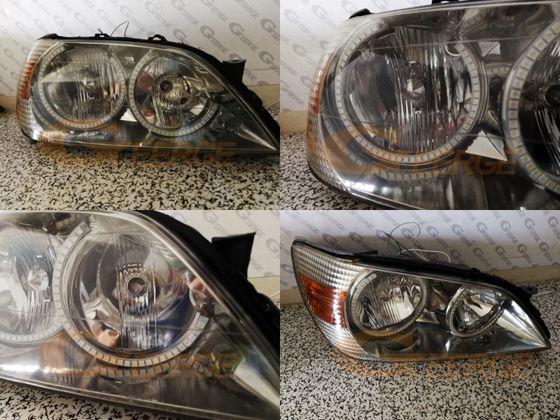 Для Toyota Altezza sfe10 Gita(Япония) фара RF Bluetooth контроллер многоцветный ультра яркий RGB комплект светодиодов «глаза ангела»