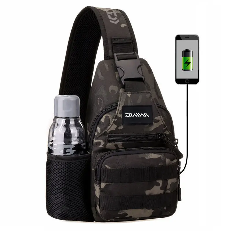 Многофункциональная сумка для рыбалки Портативная через плечо Спортивная