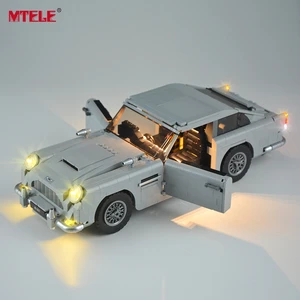 Комплект светодиодных ламп MTELE для 10262 Jame Bond Aston Marting DB5, совместим с 21046 (модель не входит в комплект)