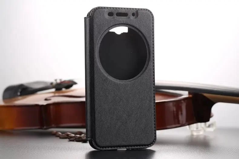 Роскошный кожаный чехол-книжка с подставкой и отделением для карт для Asus ZenFone Max ZC550KL, жесткий бумажник, защитная задняя крышка, чехол для телефона