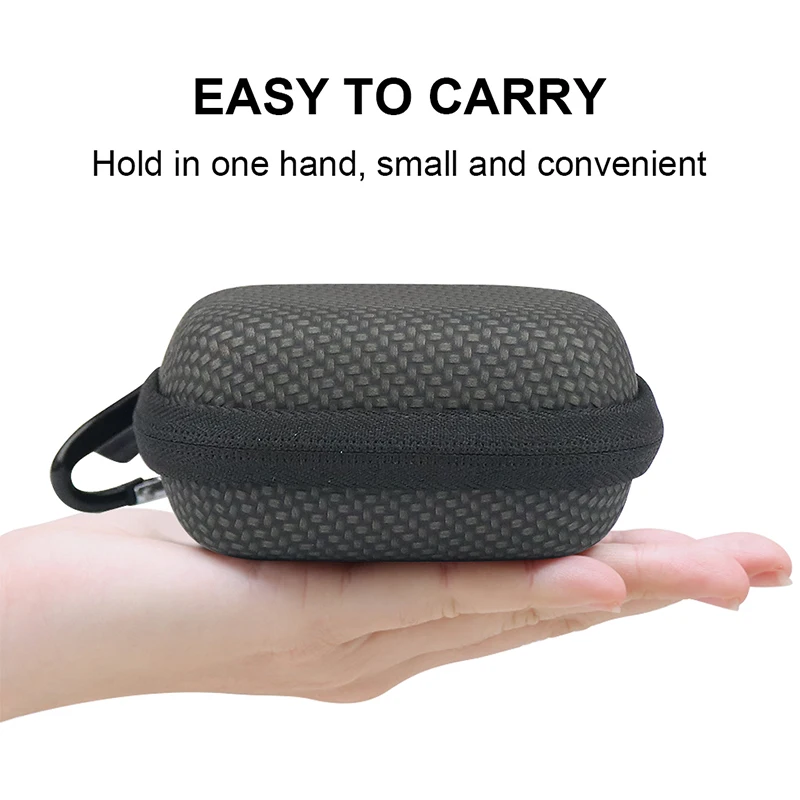 IKSNAIL Portable Mini Square Hard Storage Case Bag With Hook For Earphone Headphone Cables SD TF Cards Digital Box Cases | Электроника