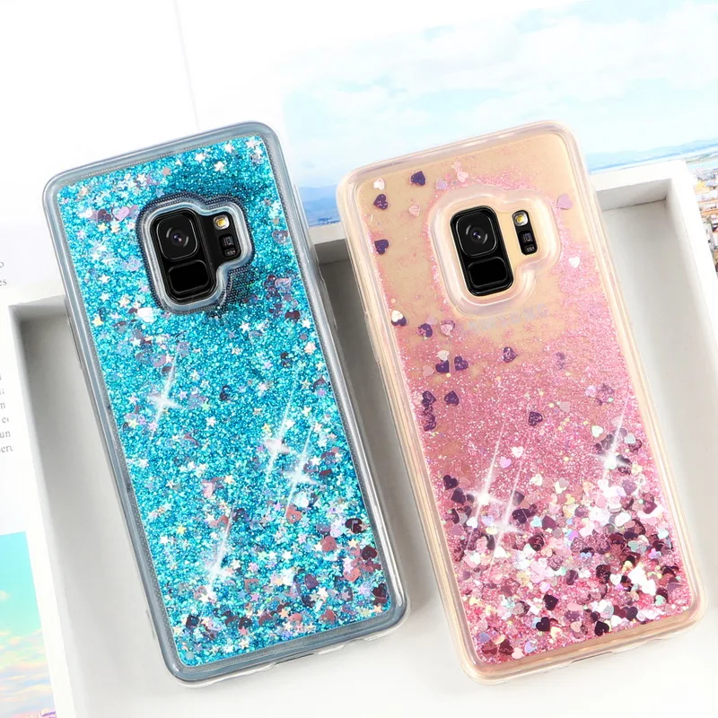 NOWAL с изображениями искрящихся влажным блеском чехол сияющими блестками для samsung