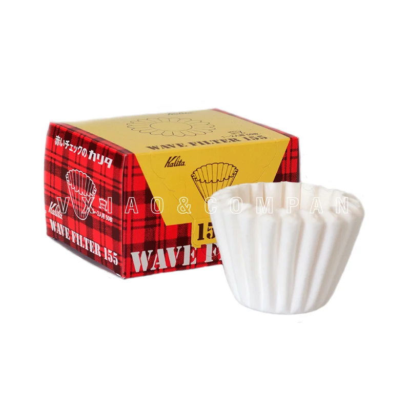 Фильтры Kalita Wave 1 2/2 4 чашки цвет белый 50 /100 листов|Фильтры для кофе| |