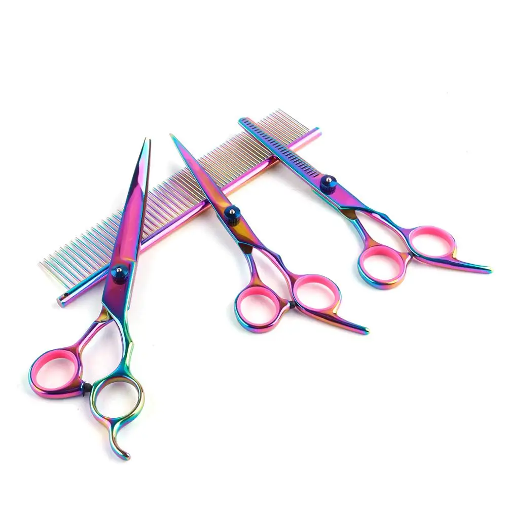 Совершенно новый профессиональный комплект для ухода за собакой ножницы костюма