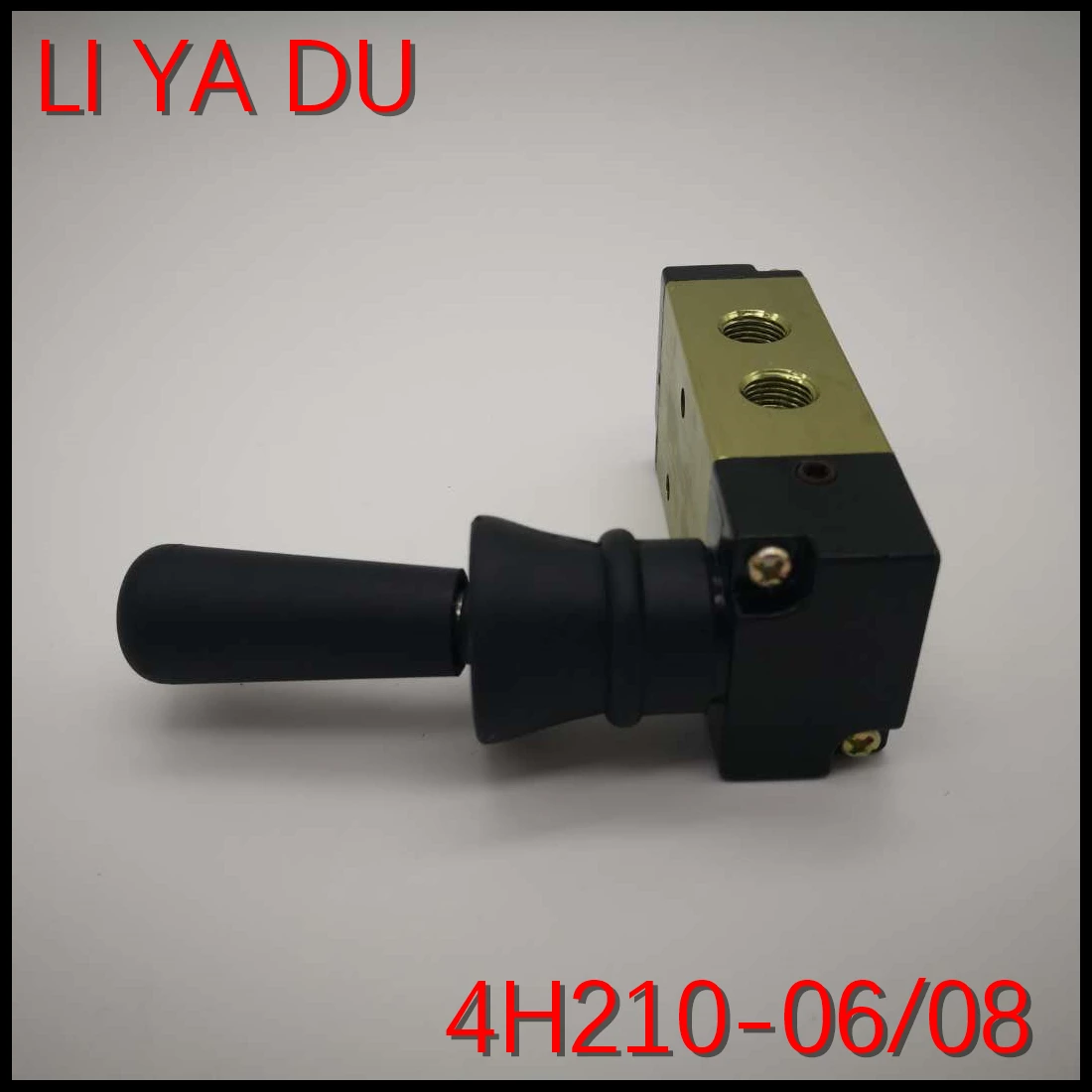 

4H210-06 G1/8 PT Pneumatic hand valve Two-position five-way manual valve Manual reversing valve air valve switch