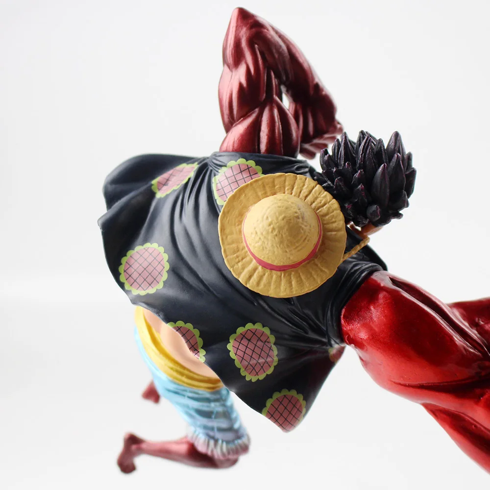 Аниме одна деталь Обезьяна D Луффи фигурка шестерни четыре 4th King Kong пистолет Dressrosa Луффи модель игрушки