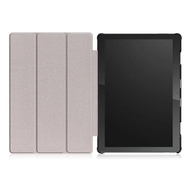Чехол для lenovo Tab M10 10,1 чехол для планшета Funda TB-X605L TB-X605F тонкий магнитный складной из искусственной кожи чехол с подставкой в виде ракушки+ Защитная пленка на экран+ подставка для ручек