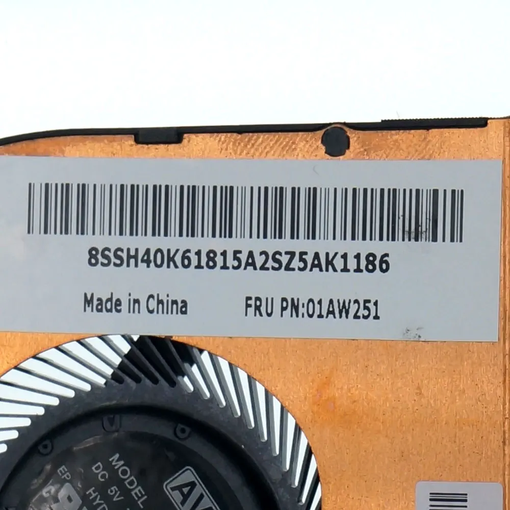 Новый оригинальный процессор кулер радиатор и вентилятор для lenovo ThinkPad L460 01AW251