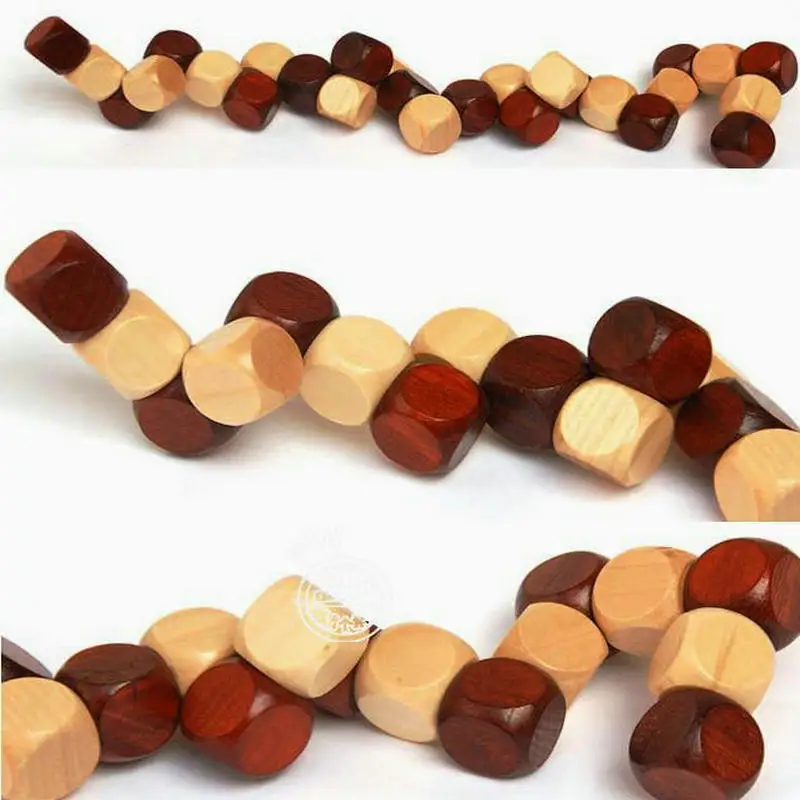 Бесплатная доставка 2 шт Деревянный взрослый интеллект сборка Детский