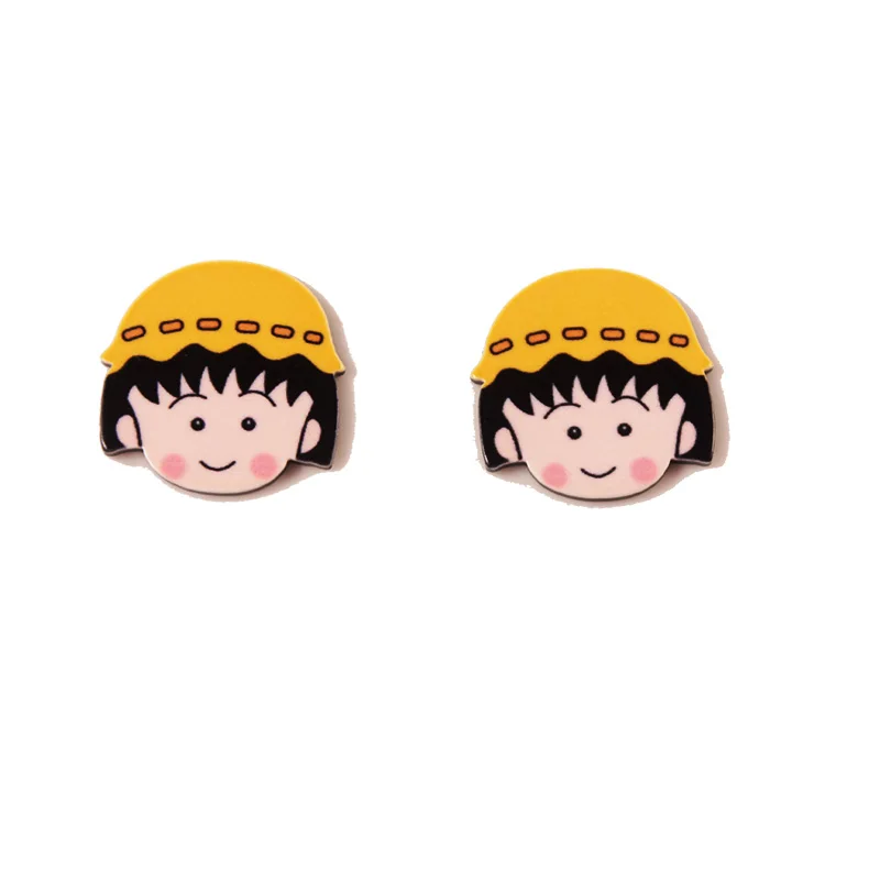Смешанное плоское украшение из смолы очарование Chibi Maruko Chan смола Шарм для