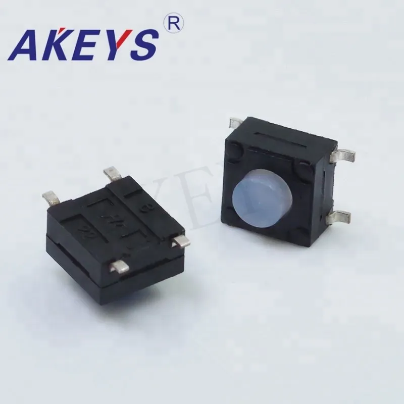 50 шт. TS I015B 6*6 Водонепроницаемый такт переключатель SMD 4 Pin мини сенсорный