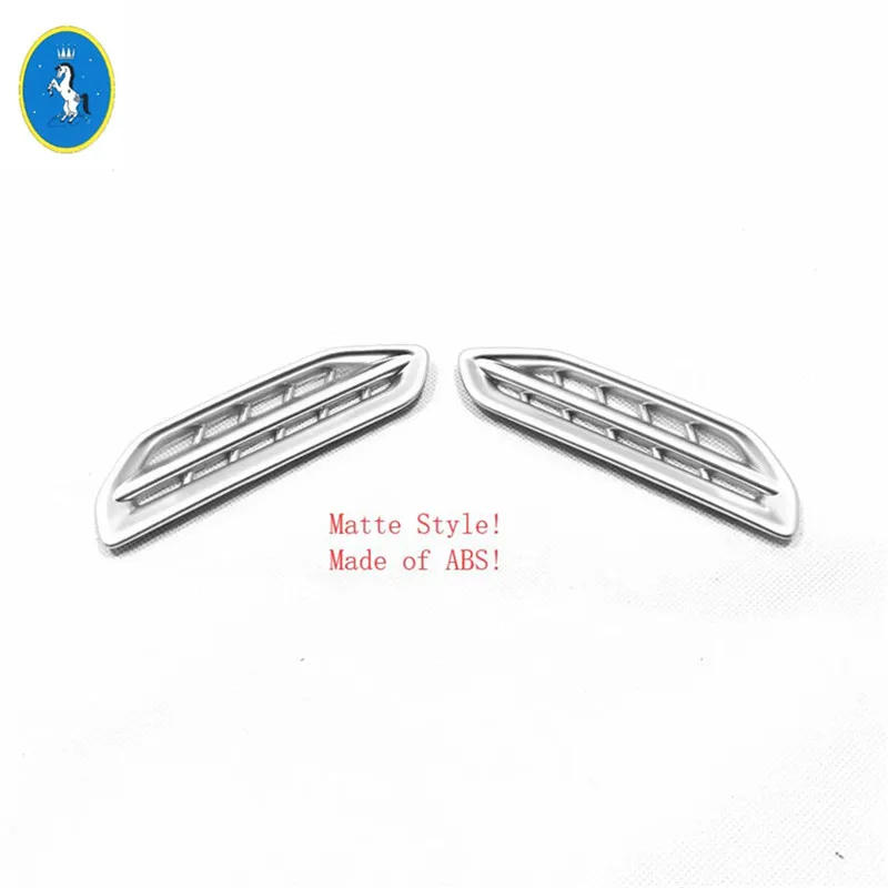 

Auto Accessory Dashboard inside Air Conditioner AC Outlet Vent Cover Trim ABS Fit For Lexus UX 200 250H 2019 2020 2021