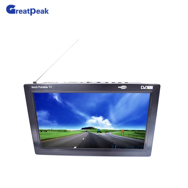 Бесплатная доставка DVB T2 портативный мини смотреть телевизор Show|dvb -t2|dvb tv |