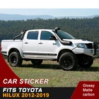 Бесплатная доставка Графический виниловый стикер крутой автомобиль 2019 Передняя и задняя дверь Наклейка для Toyota hilux 2012-2019