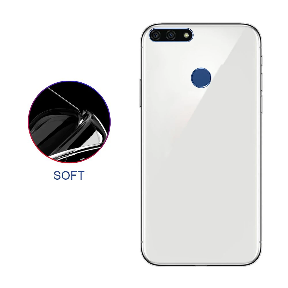 Подходит для Huawei Honor Play 7A Чехол мобильного телефона Прозрачный ударопрочный