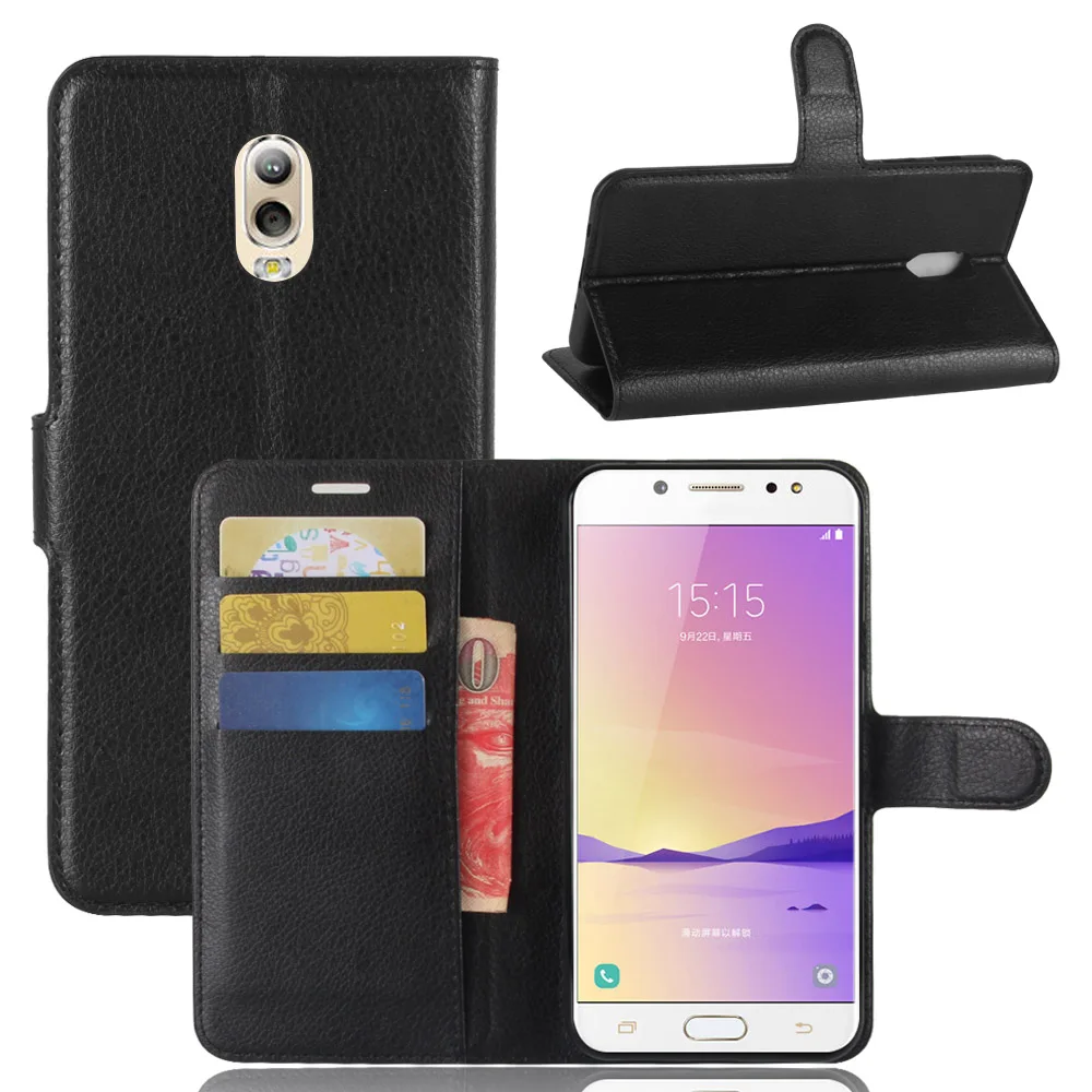 Чехол для телефона SAMSUNG Galaxy C7 2017 откидная задняя крышка из искусственной кожи C71000