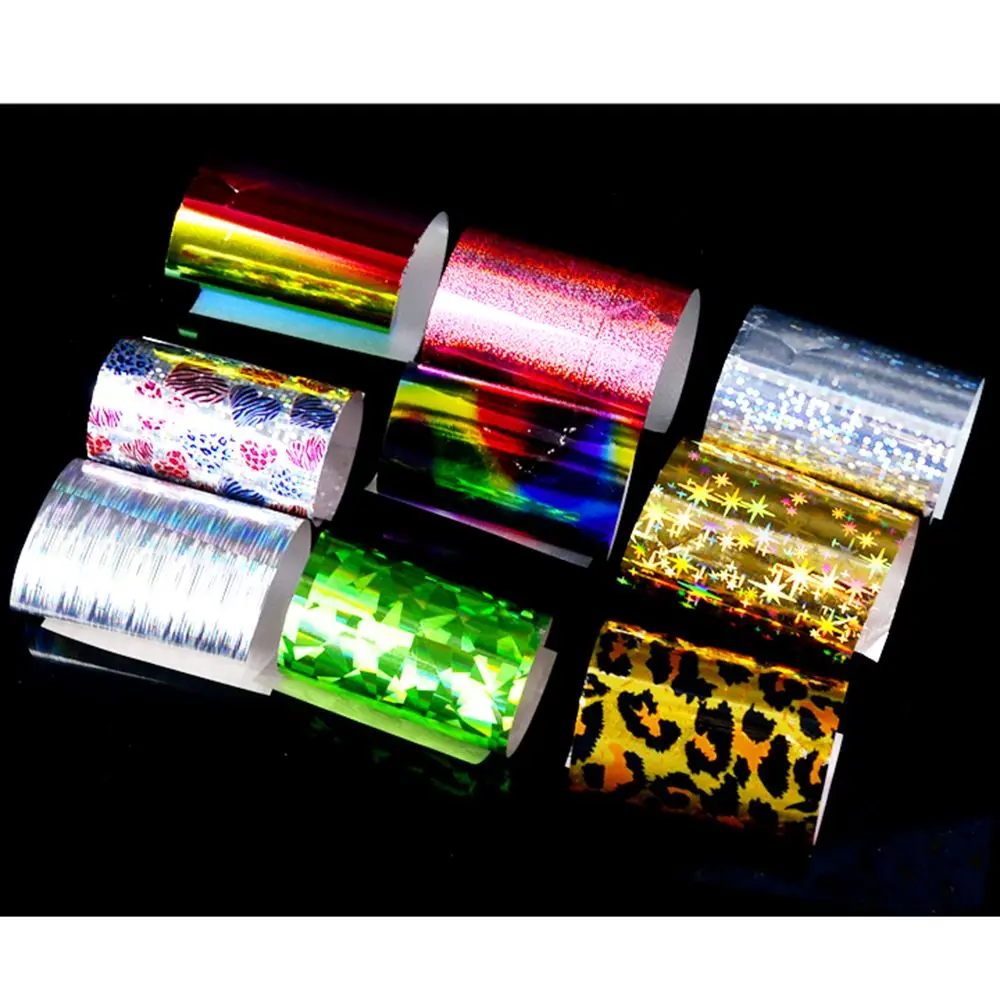 24 листа лазерные блестящие смешанные красивые переводные наклейки для рукоделия