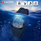 Цифровые часы PANARS, мужские часы, мужские наручные часы с датой, водонепроницаемые часы с хронографом, мужские часы для бега, спортивные часы Montres
