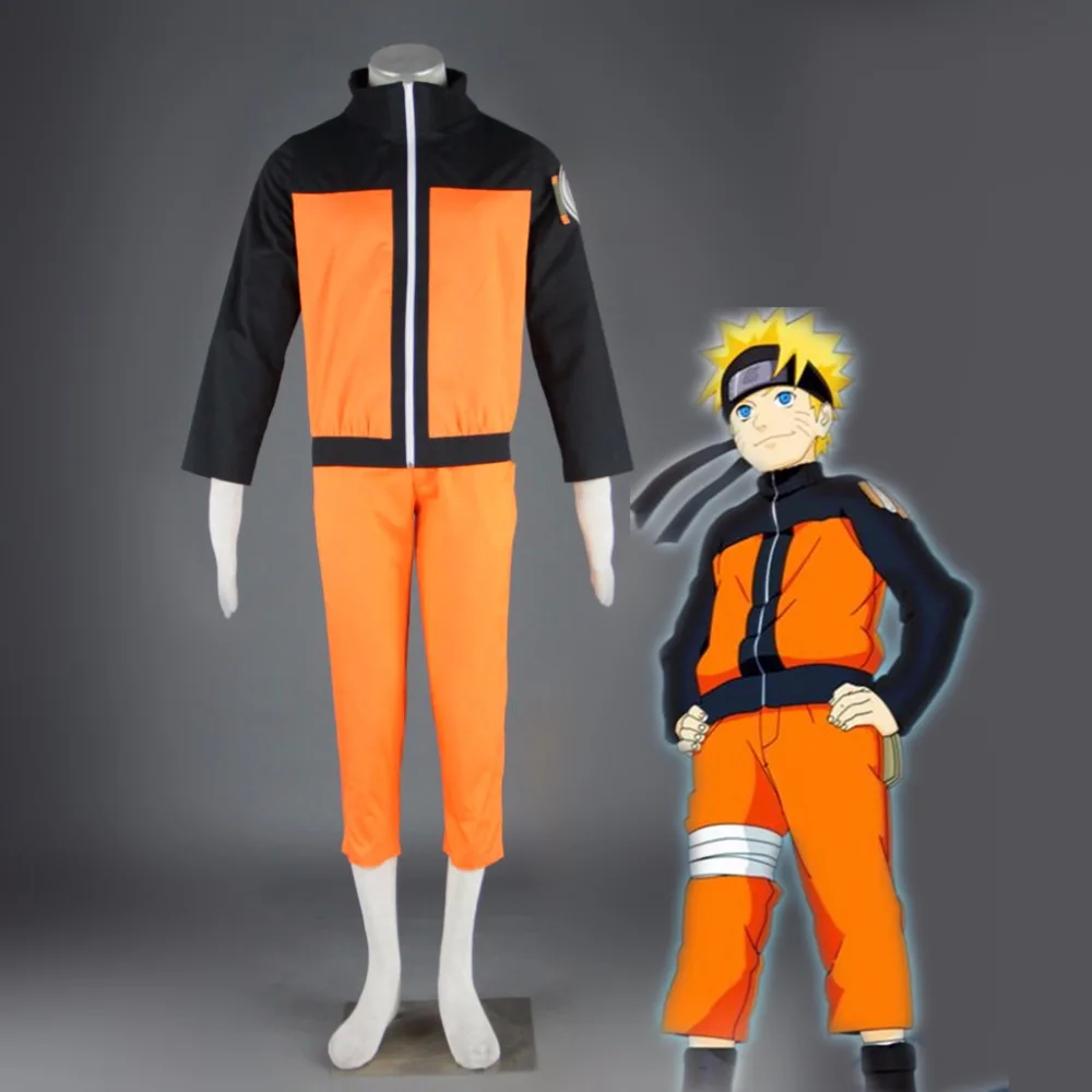 

MMGG New Uzumaki Naruto Cosplay Costumes Various Casual Clothes custom made size