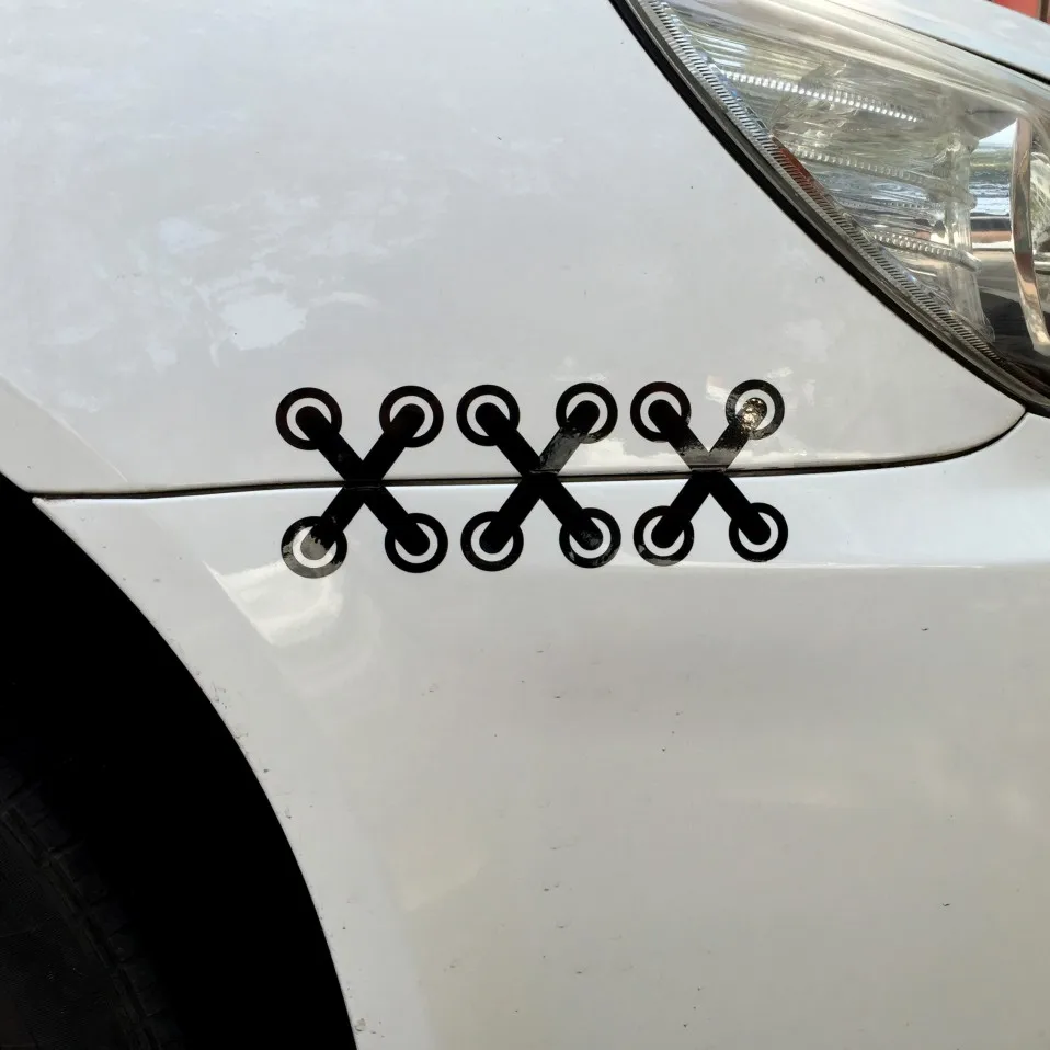 Виниловая наклейка на бампер или окно 6 х7 см 2 шт.|accessories for bmw|for bmwcar styling |