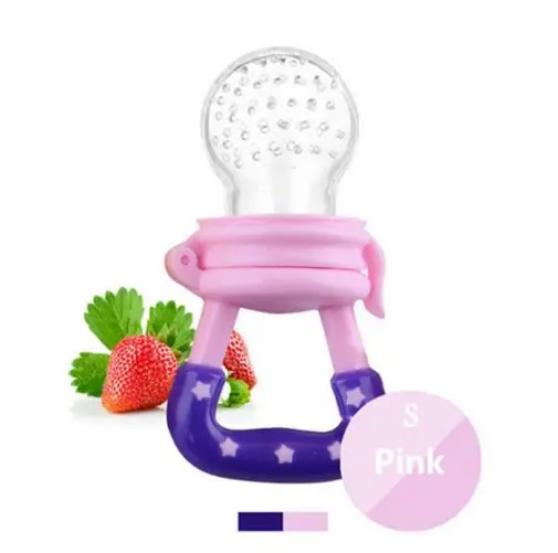 Pink S Детские зубы, которые олененок, молярный стержень, жираф, чтобы Укусить Прорезыватель, безопасный детский прорезыватель, соска, мультфильм, прорезыватель, уход за зубами, силикон - Цвет: Pink S