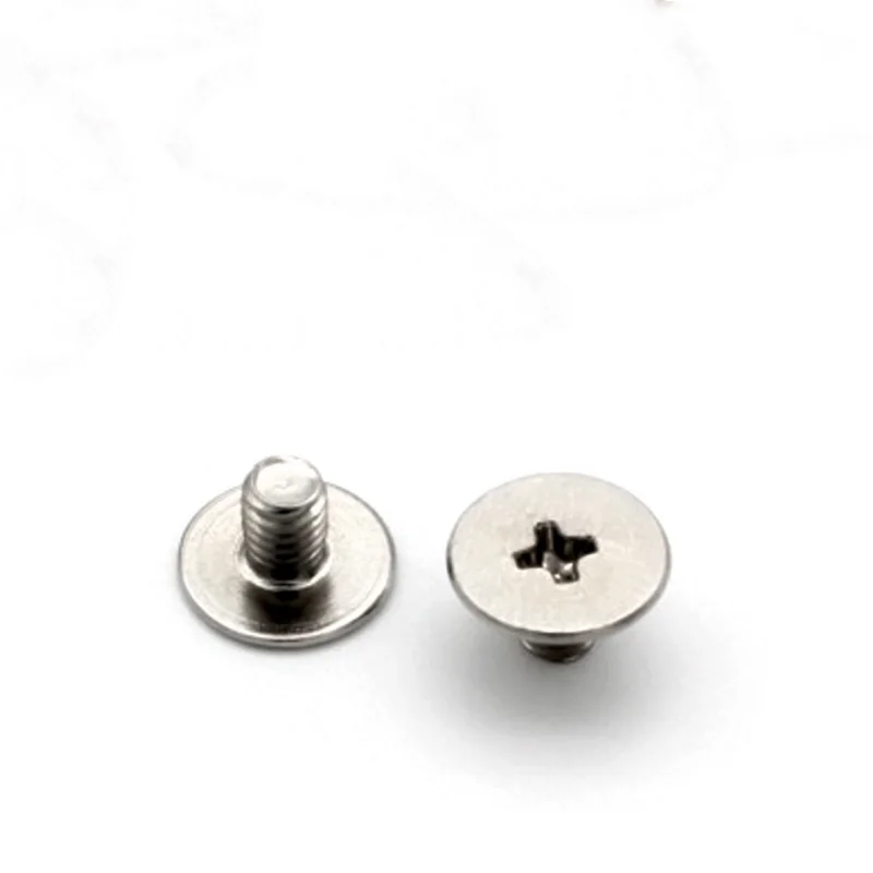 

30pcs M2 stainless steel thin head screw big flat heads cross screws bolt home decoration bolts 3mm-10mm length