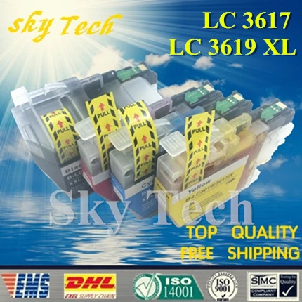 Совместимый чернильный картридж для LC3617 LC3619 XL Brother MFC-J2330DW MFC-J2730DW MFC-J3530DW и т. Д. |