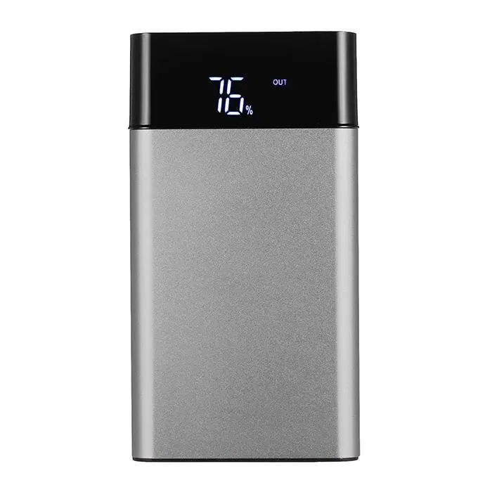 Power bank быстрая зарядка тонкий Ультратонкий внешний аккумулятор с двумя usb портами