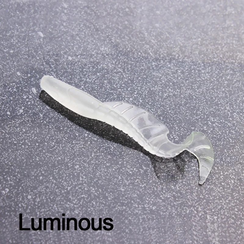 100 шт./лот набор рыболовных приманок силиконовая приманка воблер Мягкая для ловли