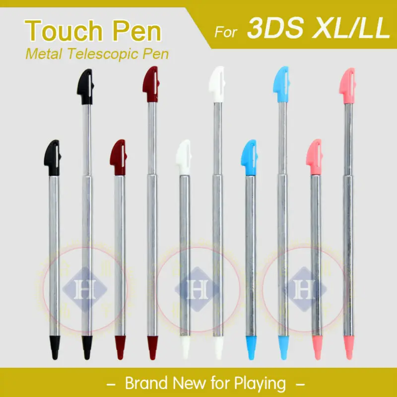 HOTHINK 5pcs/lot New Replacement Metal Retractable Stylus Touch Pen For 3DS XL / LL | Электроника