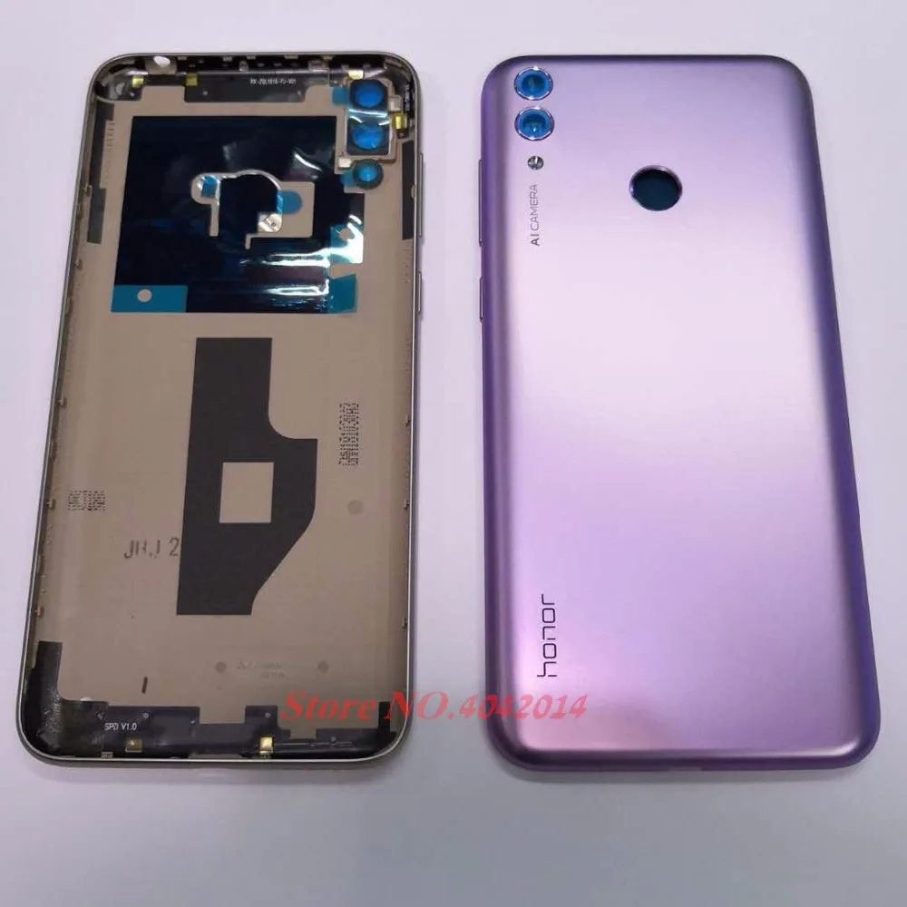Оригинальный металлический корпус для Huawei honor 8C Крышка батарейного отсека задняя