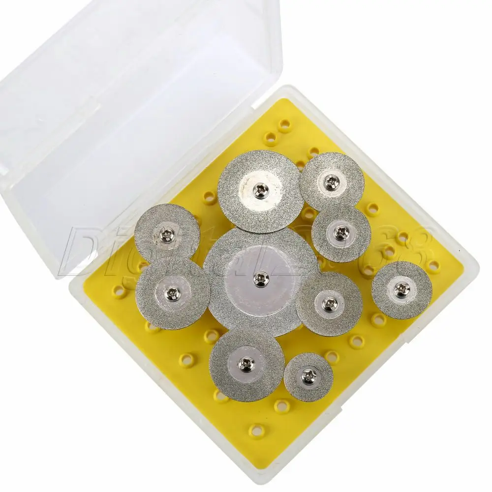 10 шт./компл. алмазная пила с высокой твердостью режущее колесо диск набор