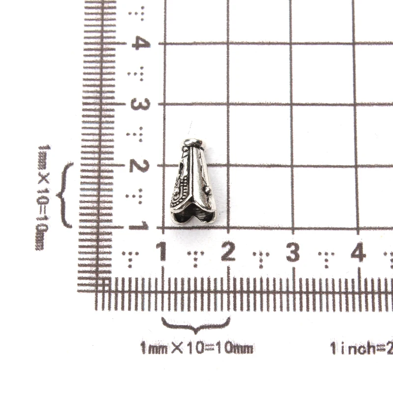 Винтажные конические колпачки из сплава для бусин 5 шт./лот 12 5*8*4 мм бижутерии с