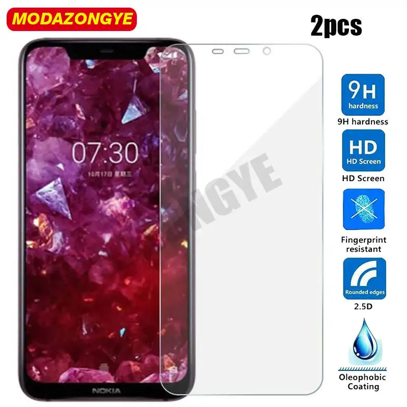 2 шт. закаленное стекло для Nokia 8 1 защита экрана 2018 TA-1119 TA-1128 Nokia8.1 с Фениксом